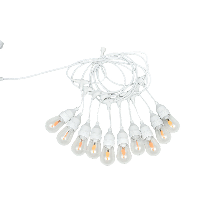 S14 Pendel Type E27 Spiral Varm Hvid String Lights 3,5V Lavspændingssikkerhedsmodel