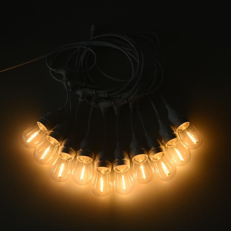 S14 Pendel Type E27 Varm hvid String Lights