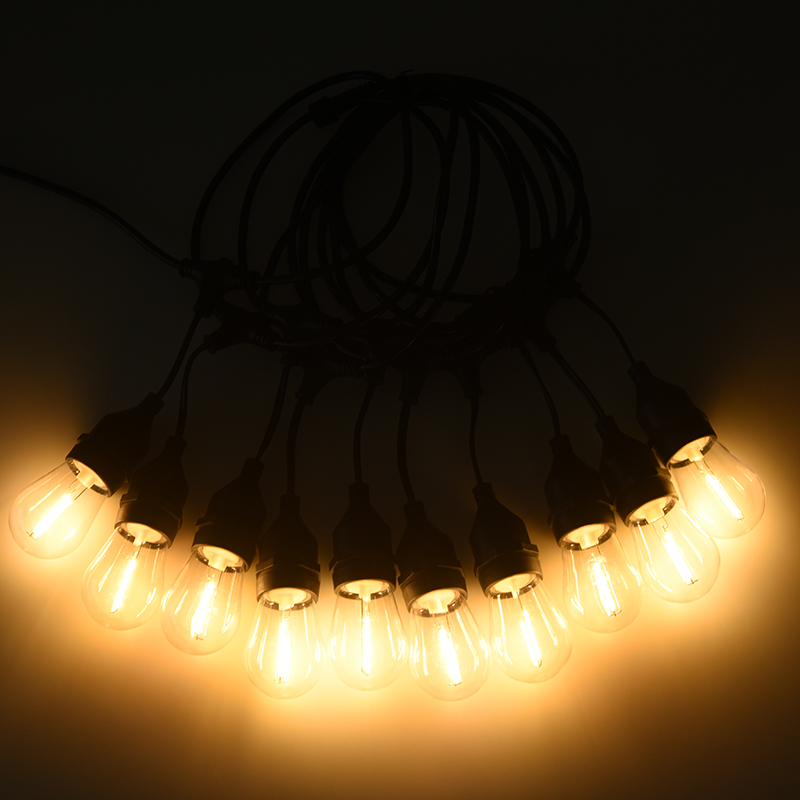 S14 Pendel Type E27 Varm hvid String Lights