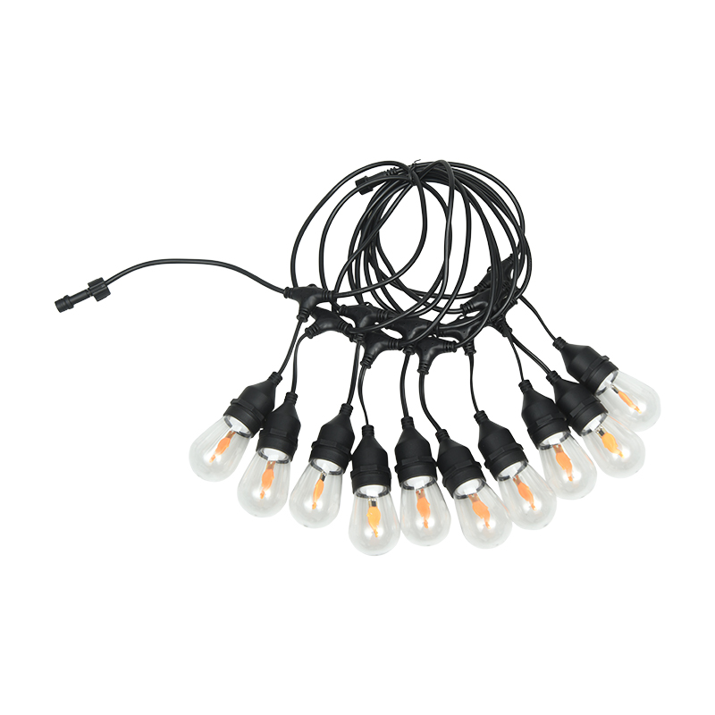 S14 Pendel Type E27 Spiral Varm Hvid String Lights 3,5V Lavspændingssikkerhedsmodel